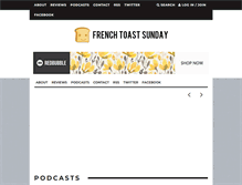 Tablet Screenshot of frenchtoastsunday.com